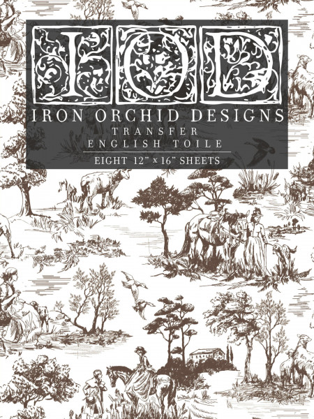 Transfer IOD English Toile