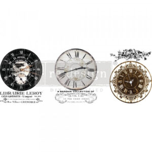Transfer Redesign Vintage Clocks 3/1