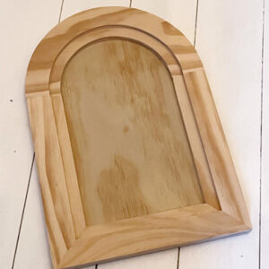 arched wood gallery